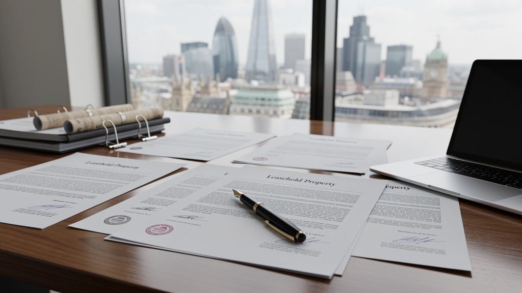 Leasehold property documents and lease extension paperwork
